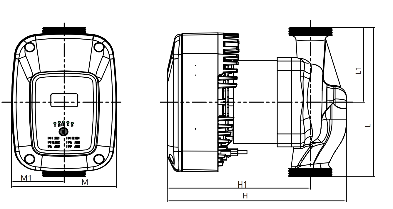 circulator pump for hot water heater