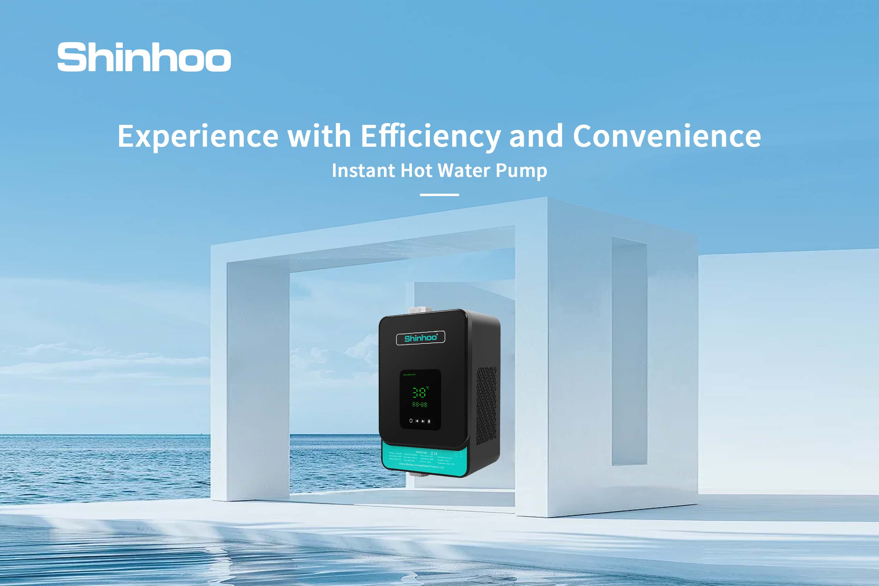 瞬間温水循環ポンプ：お湯をすぐに楽しめます。もう待つ必要はありません。