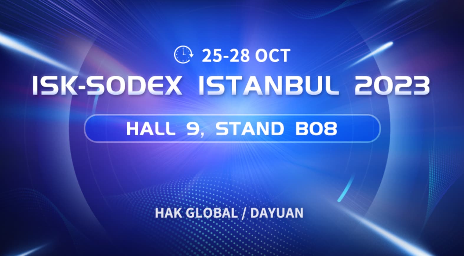 展覧会招待状 | ISK-SODEX ISTANBUL 2023でシンフと会う
    